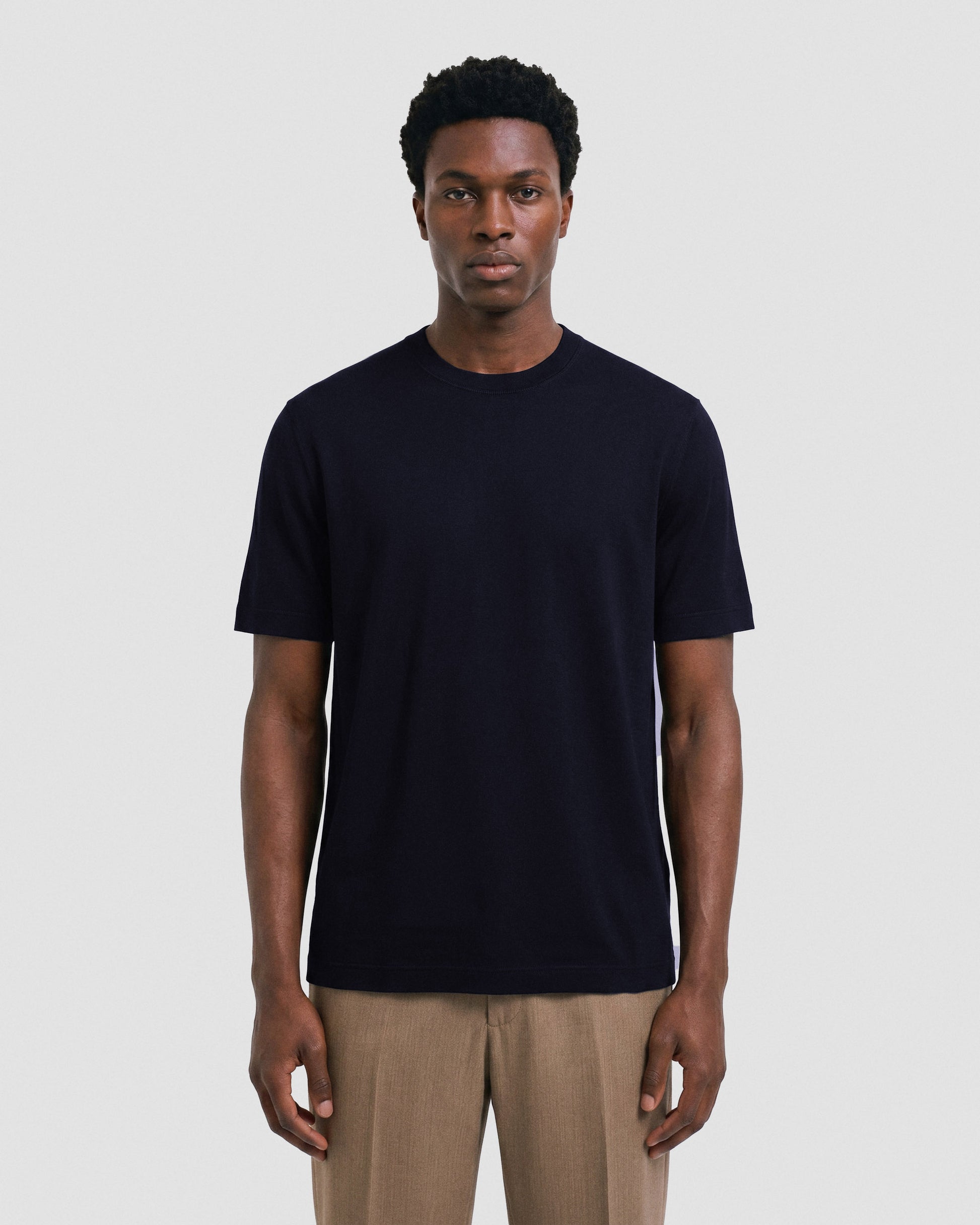 Short sleeve t-shirt NAVY BLUE | Filippo De Laurentiis