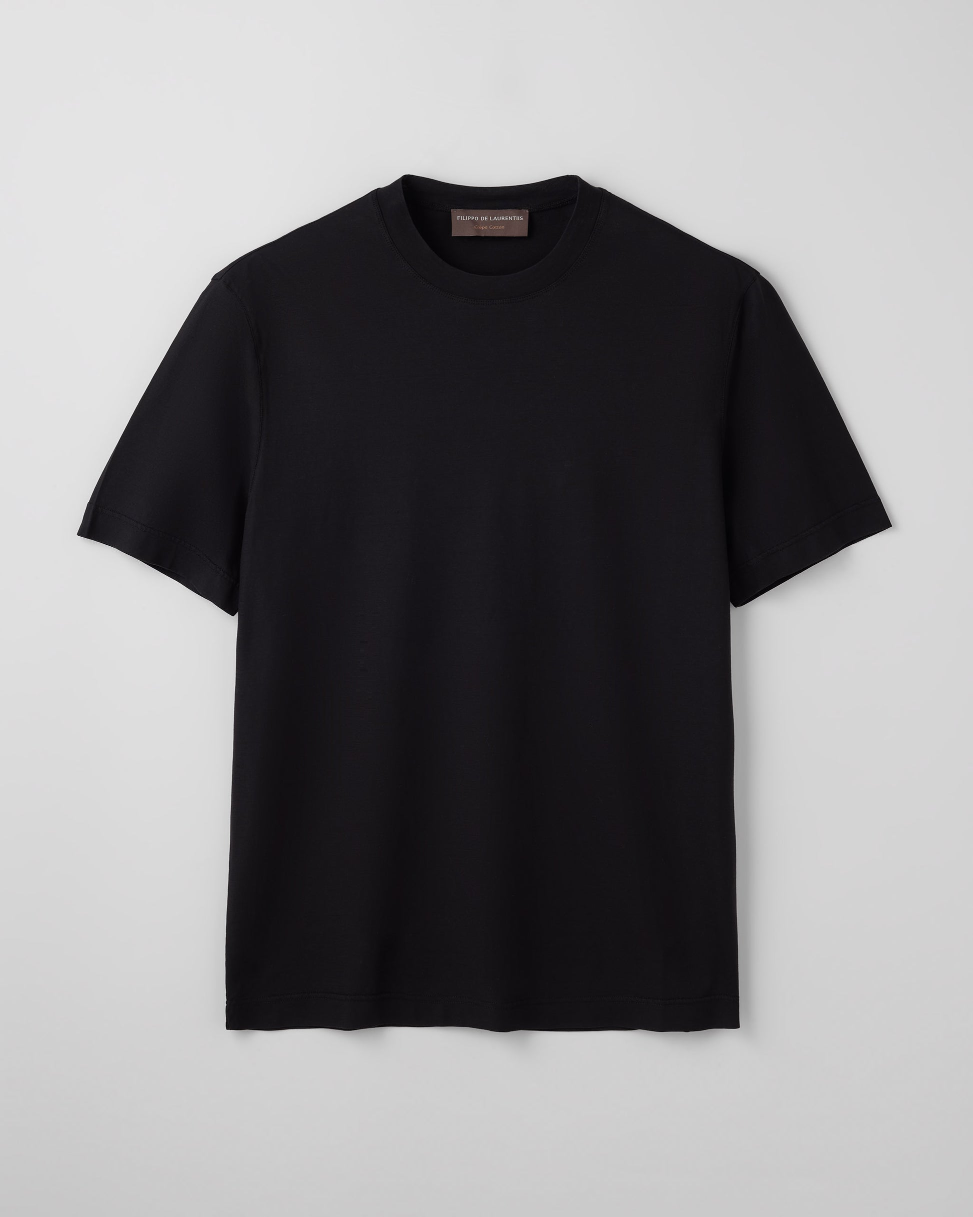 Short sleeve t-shirt BLACK | Filippo De Laurentiis