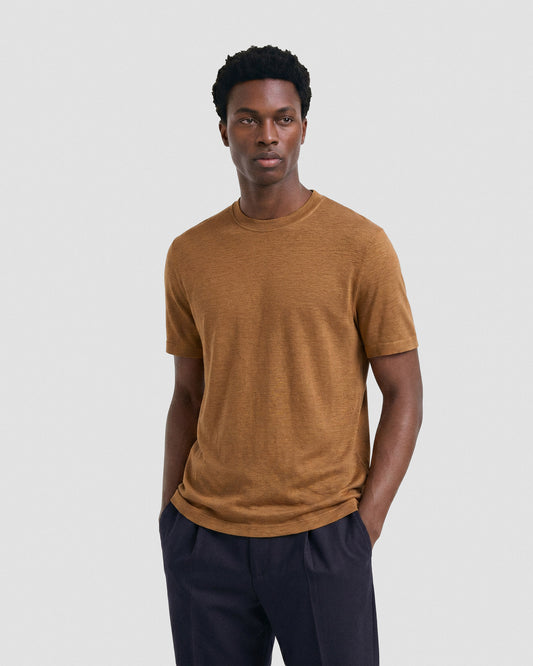 T-shirt LIGHT CAMEL | Filippo De Laurentiis