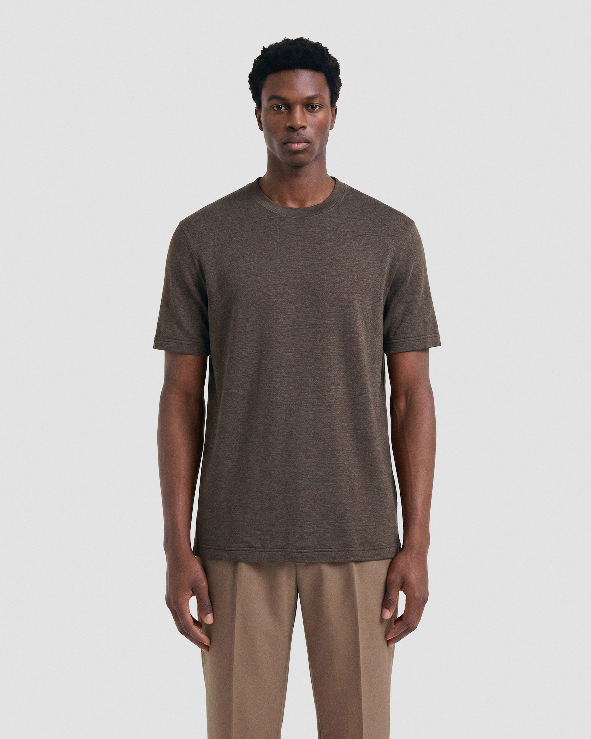 T-shirt BROWN | Filippo De Laurentiis