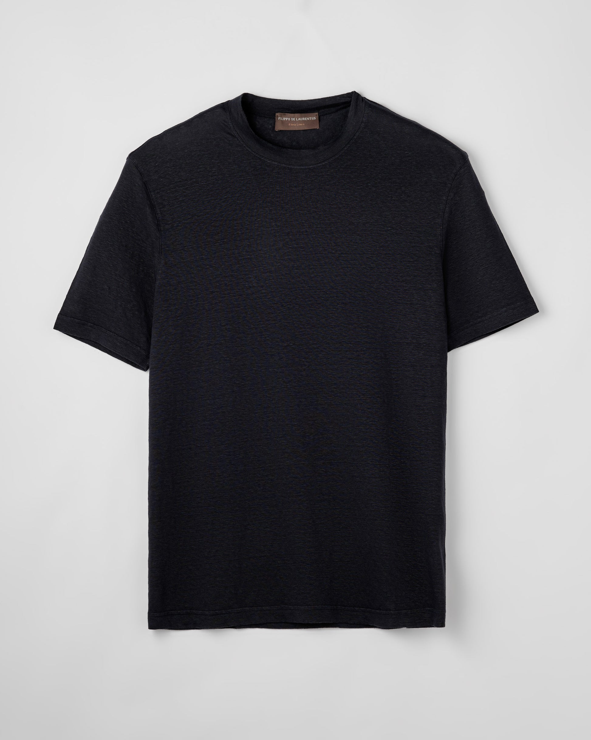 T-shirt lino Blu navy | Filippo De Laurentiis