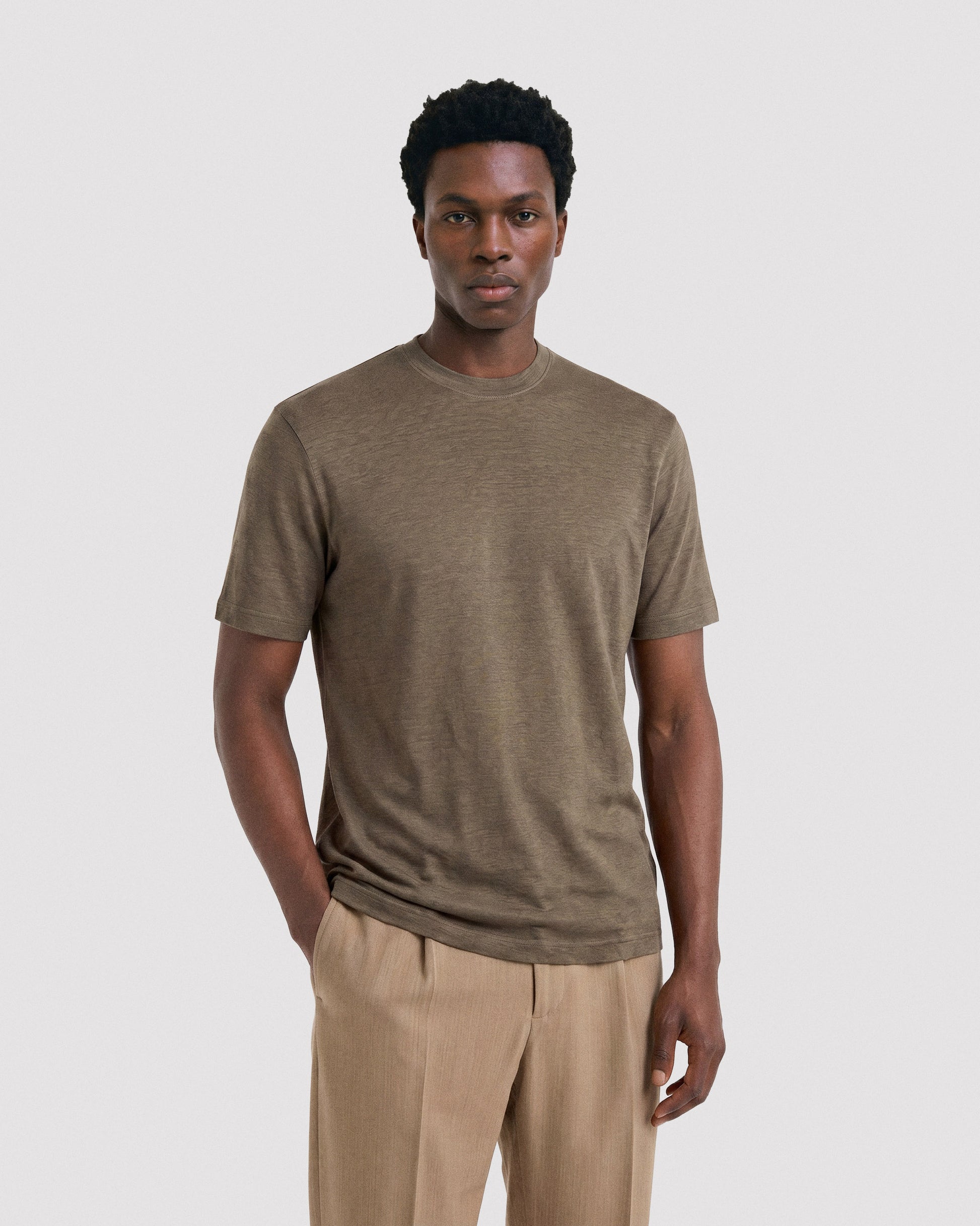 T-shirt TAUPE | Filippo De Laurentiis