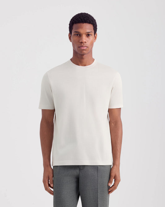 T-shirt Ivory  | Filippo De Laurentiis