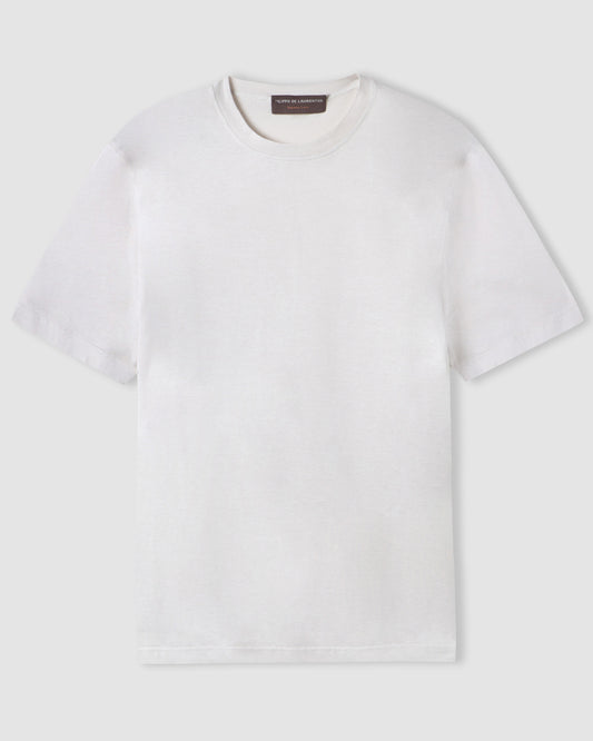 T-shirt Ivory  | Filippo De Laurentiis