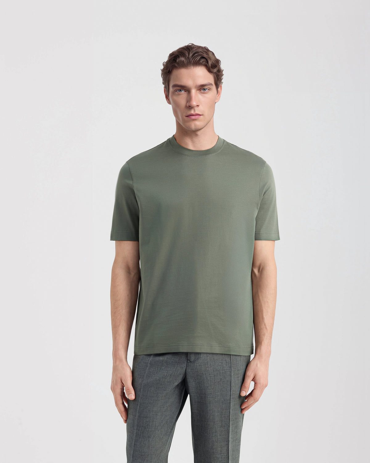 T-shirt Military green | Filippo De Laurentiis