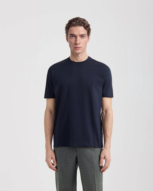 T-shirt Navy blue | Filippo De Laurentiis