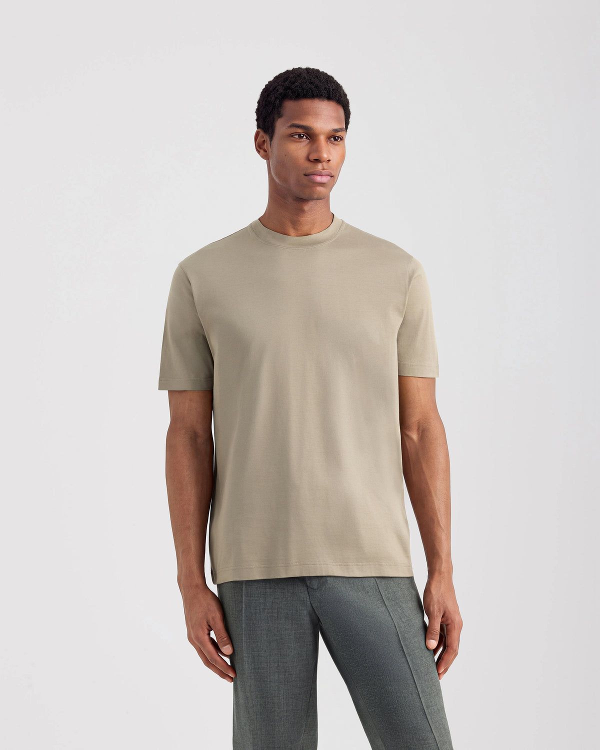 T-shirt Taupe | Filippo De Laurentiis
