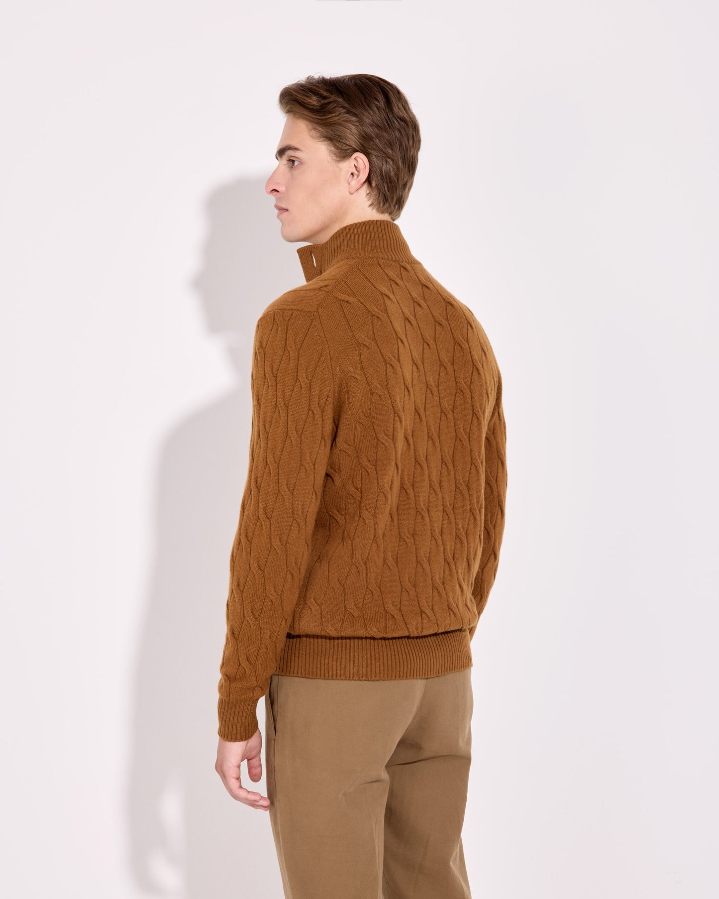 Cardigan a trecce