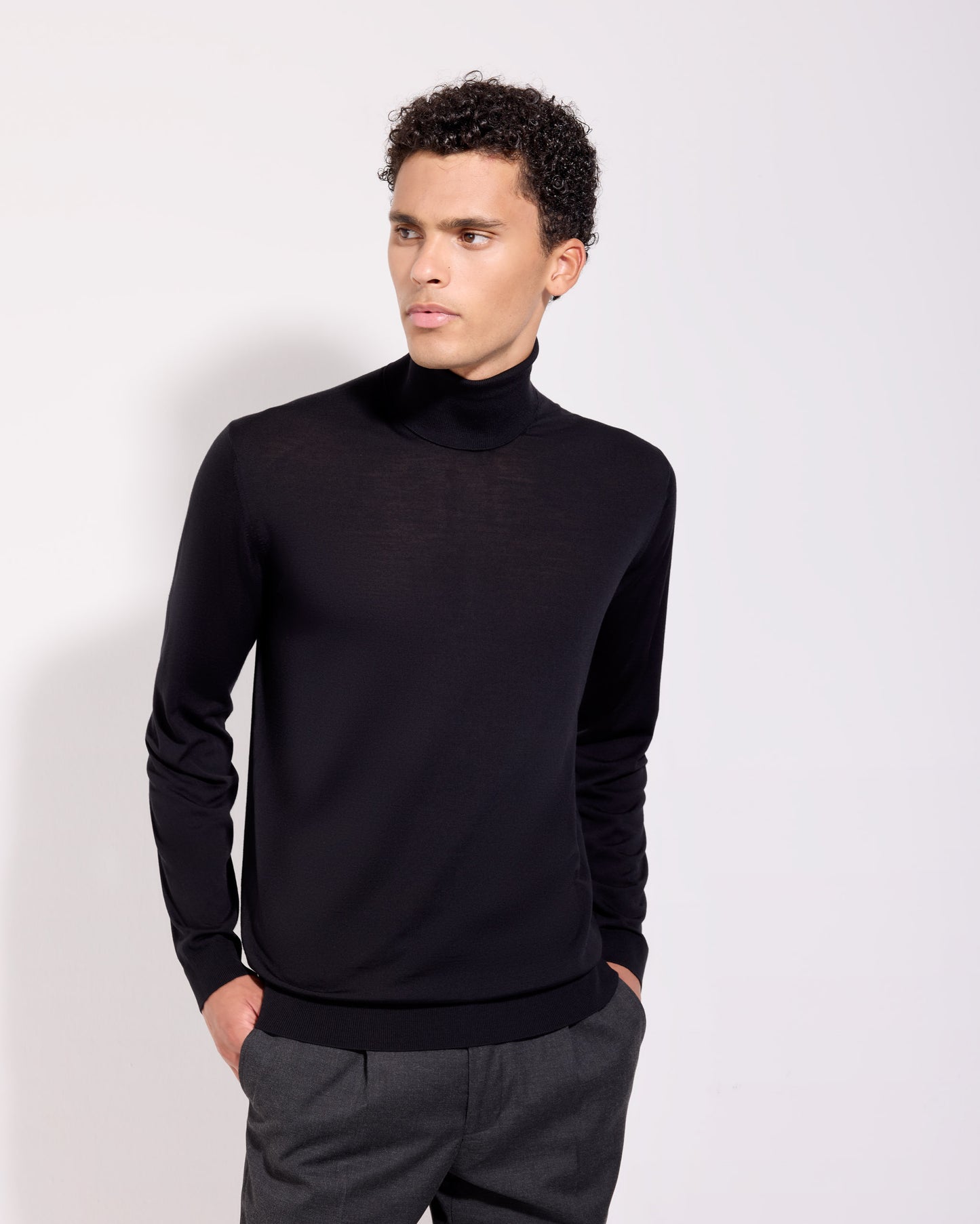 Dolcevita 180s merino nero