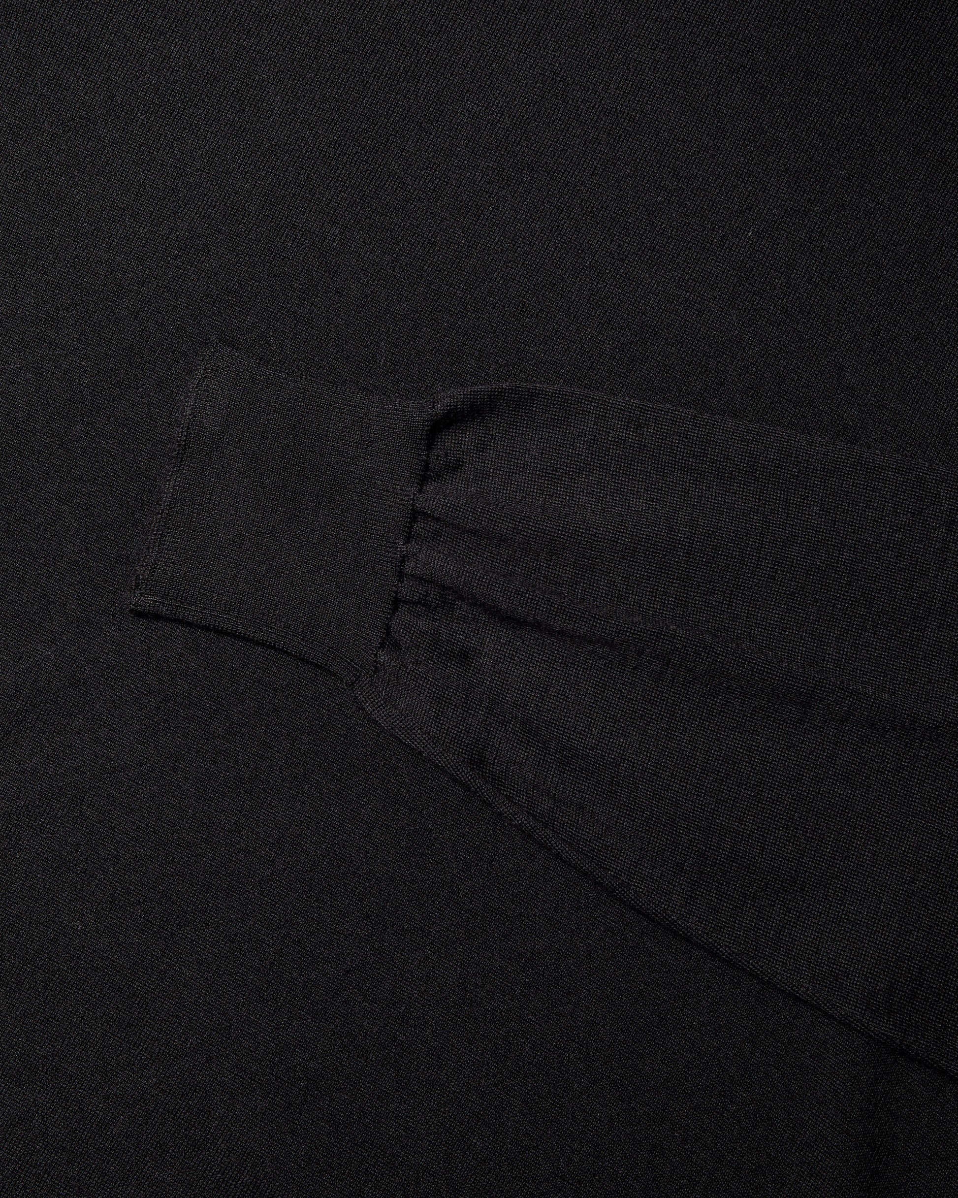Dolcevita lana seta cashmere nero