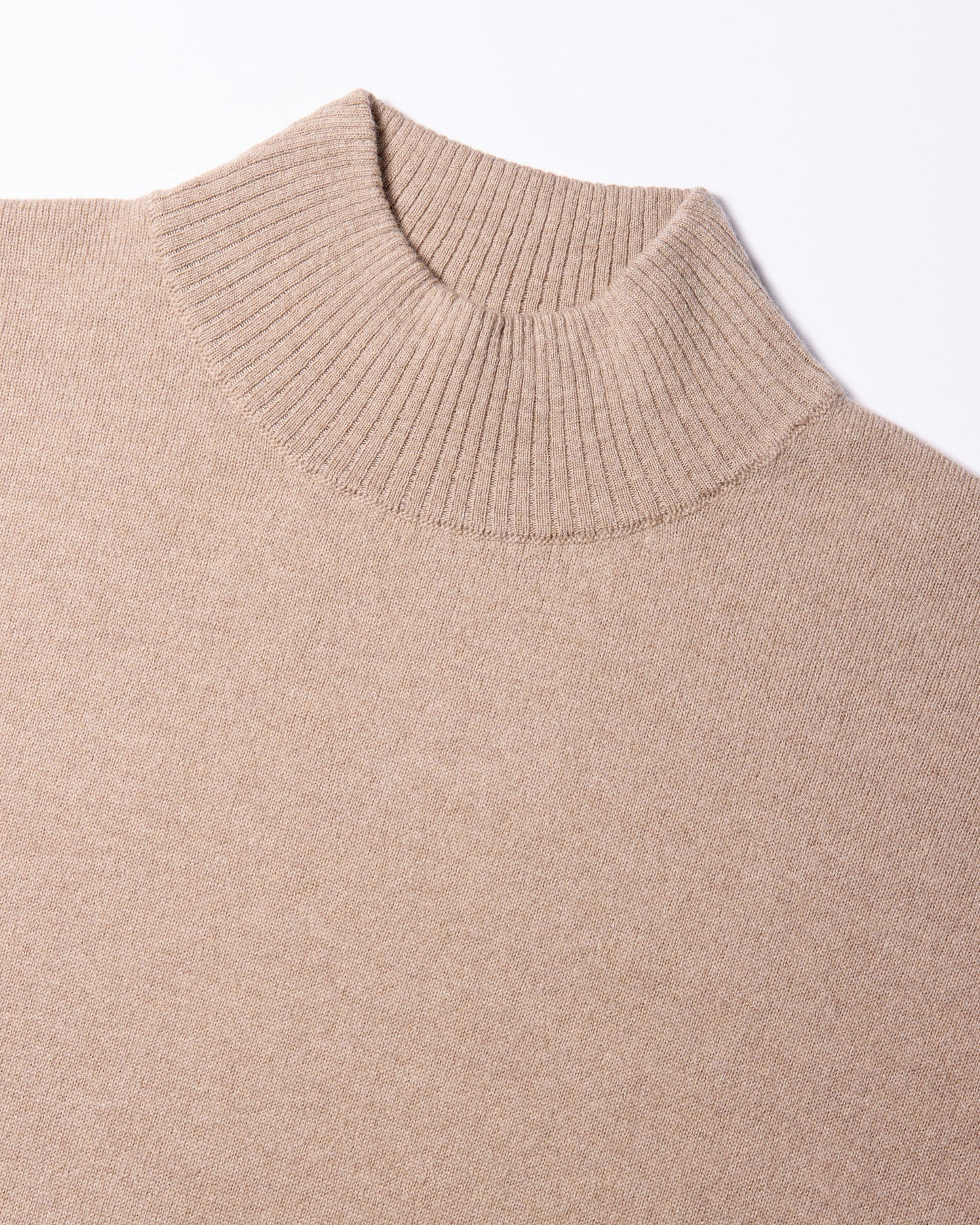 Dolcevita lana seta cashmere sabbia