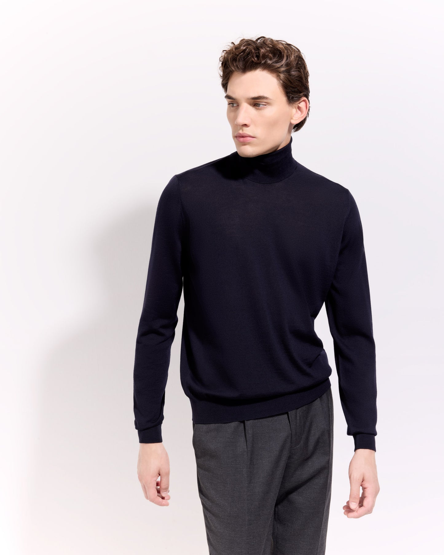 Dolcevita royal merino blu navy