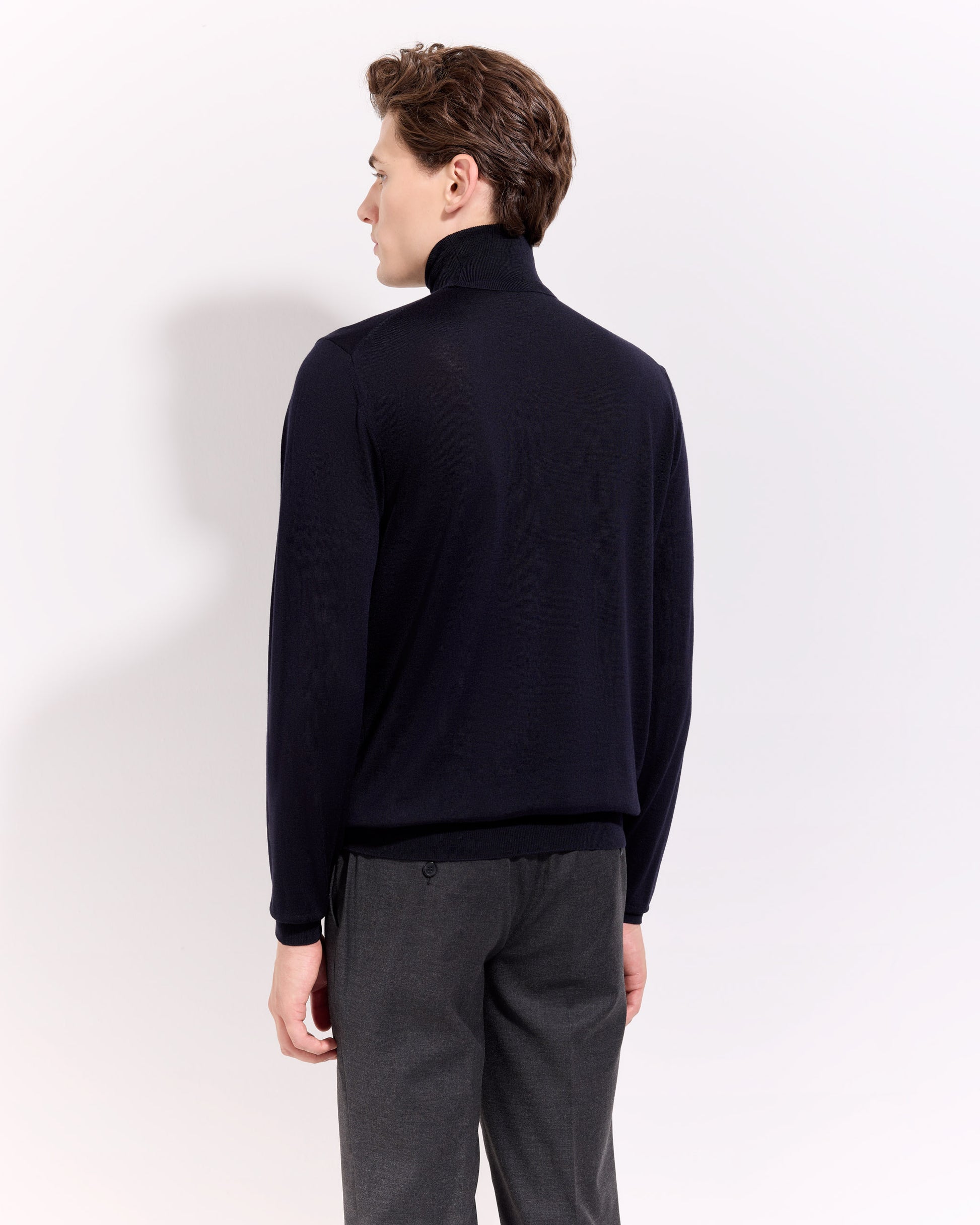 Dolcevita royal merino blu navy