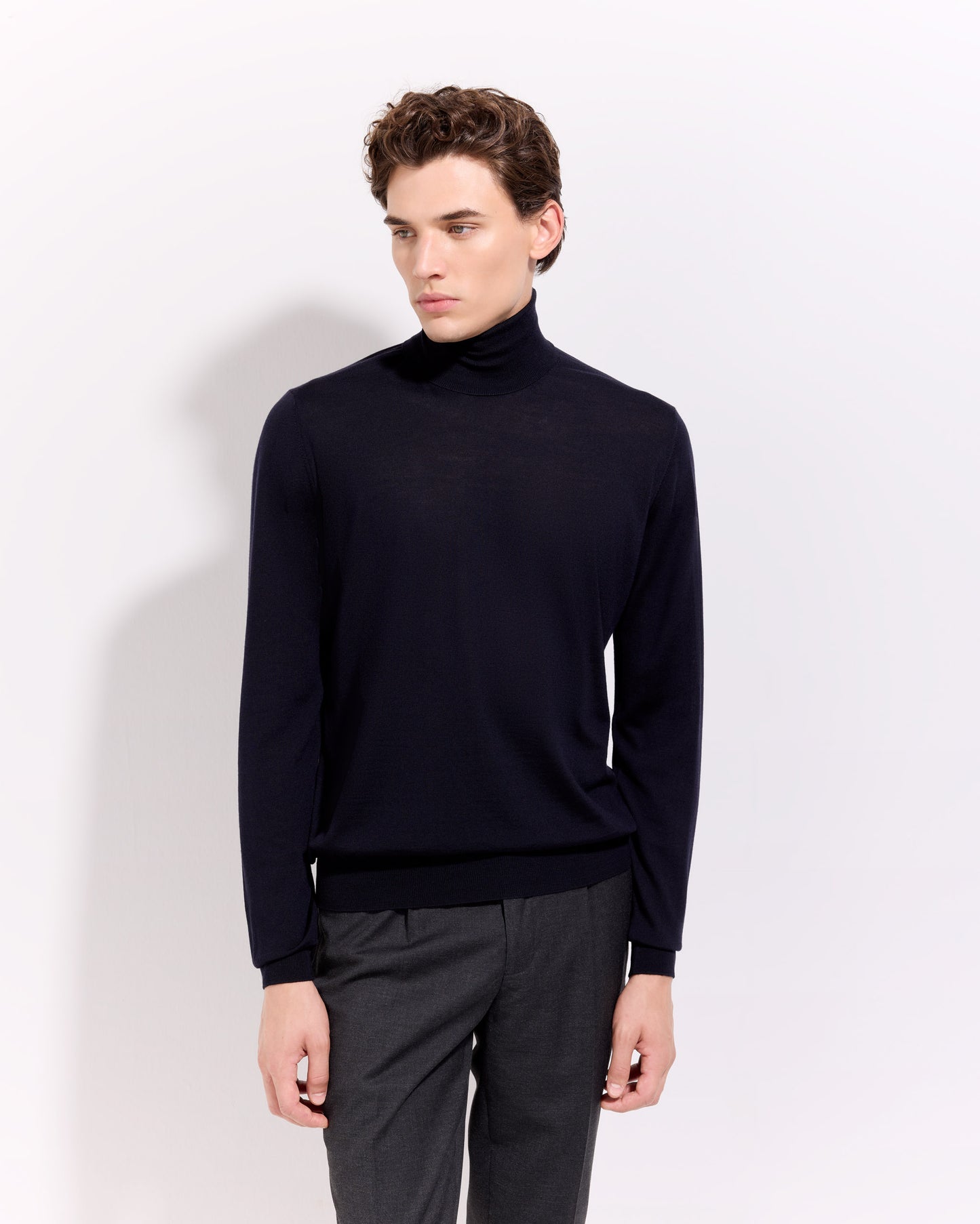 Dolcevita royal merino blu navy