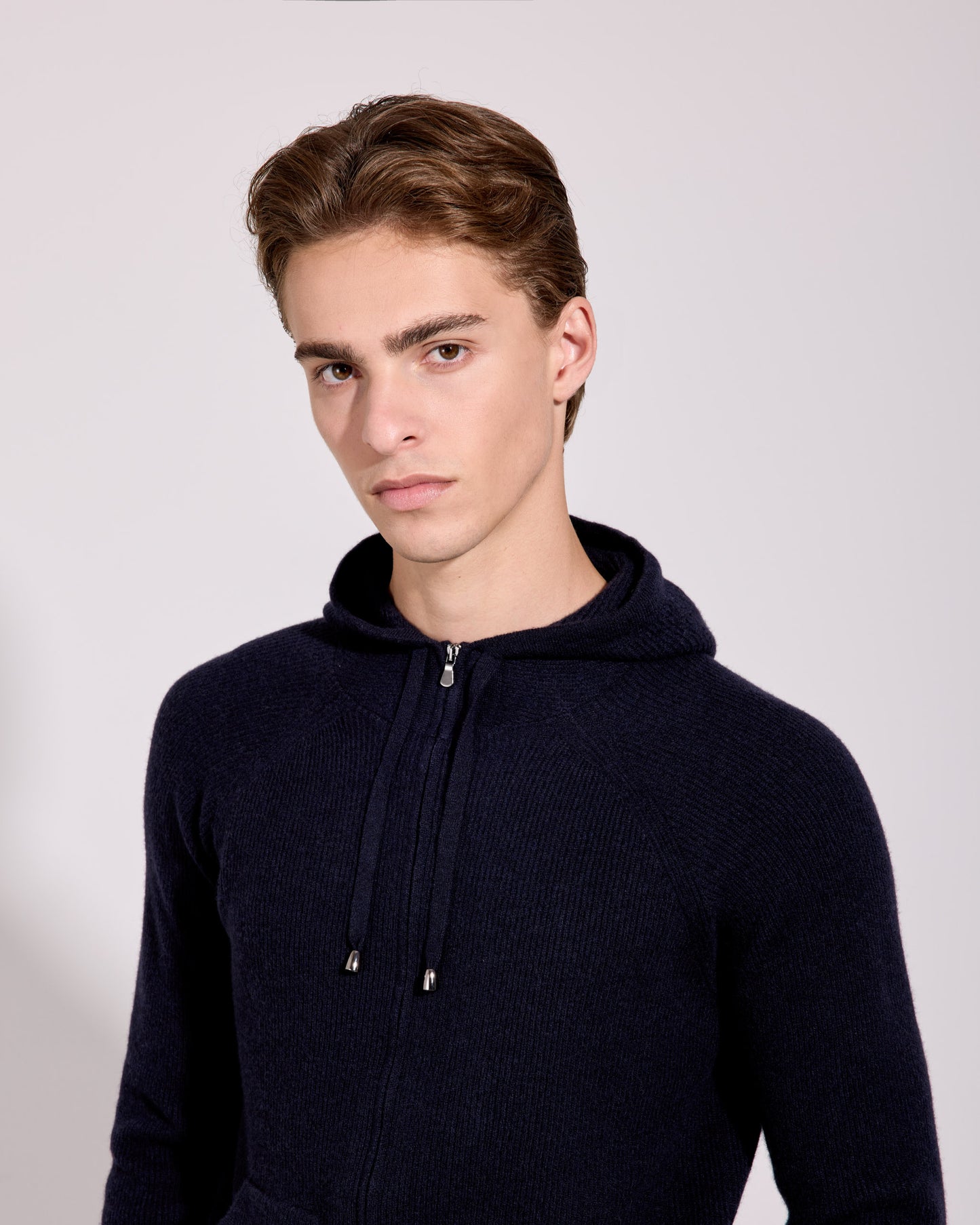 Fullzip cappuccio costa inglese
