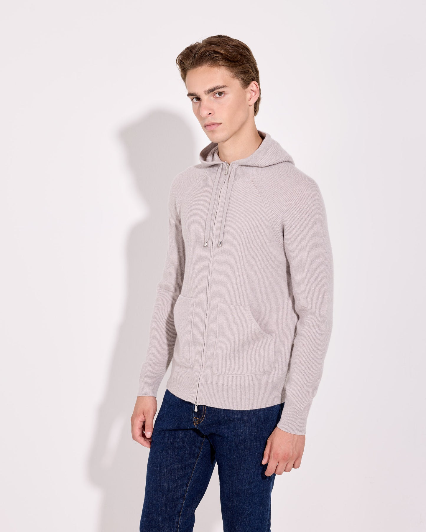 Fullzip cappuccio costa inglese