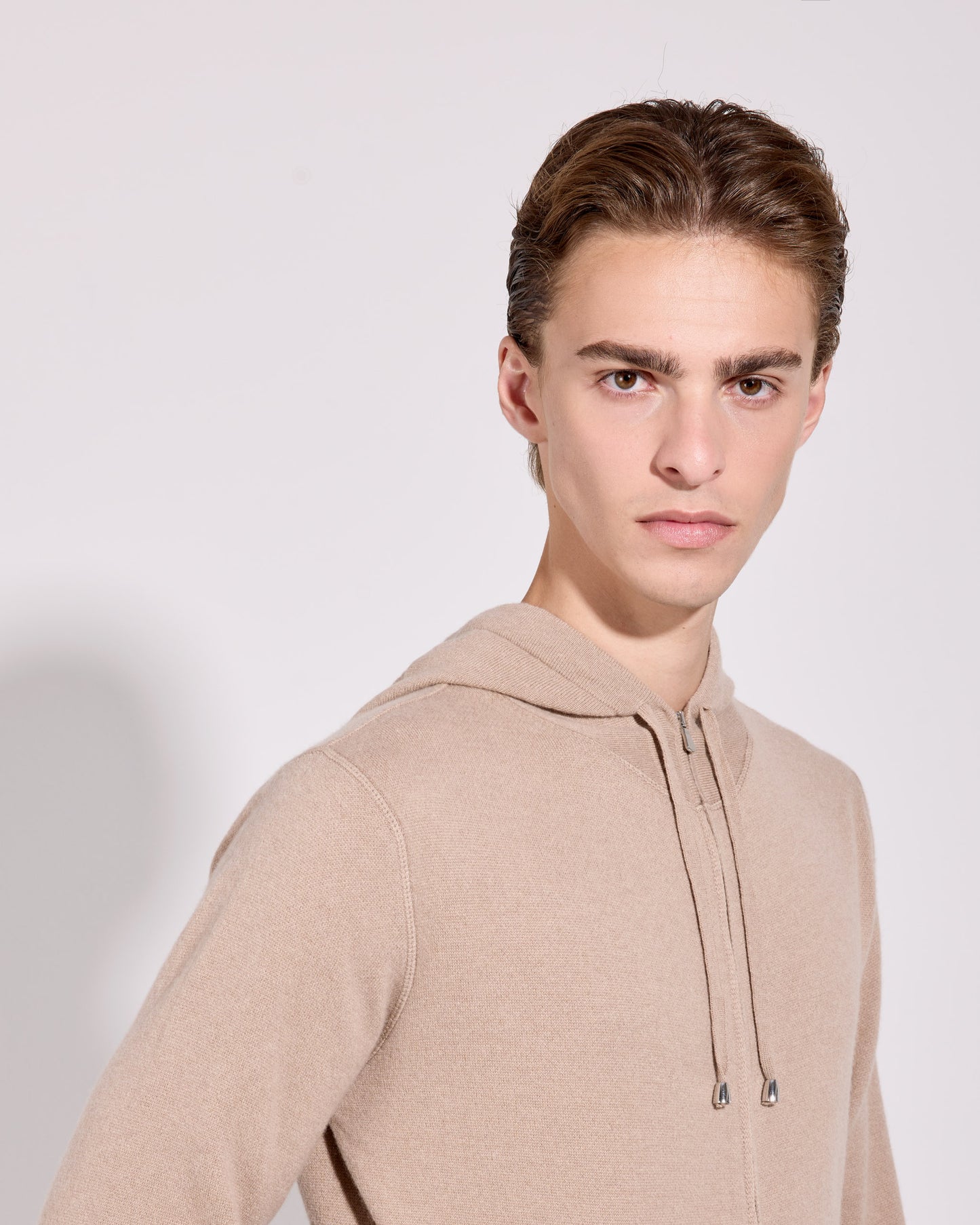 Fullzip cappuccio stile felpa