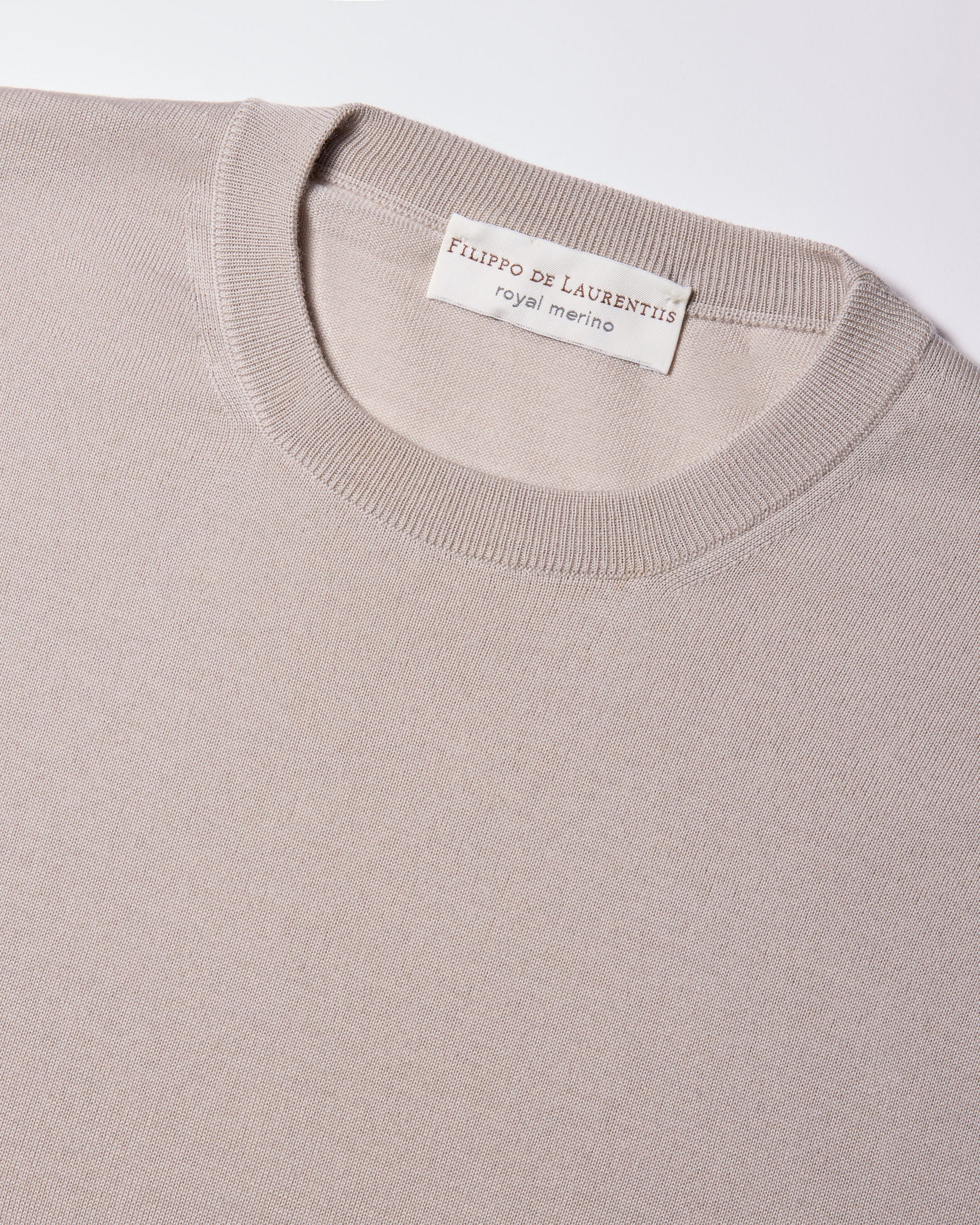 Girocollo royal merino corda