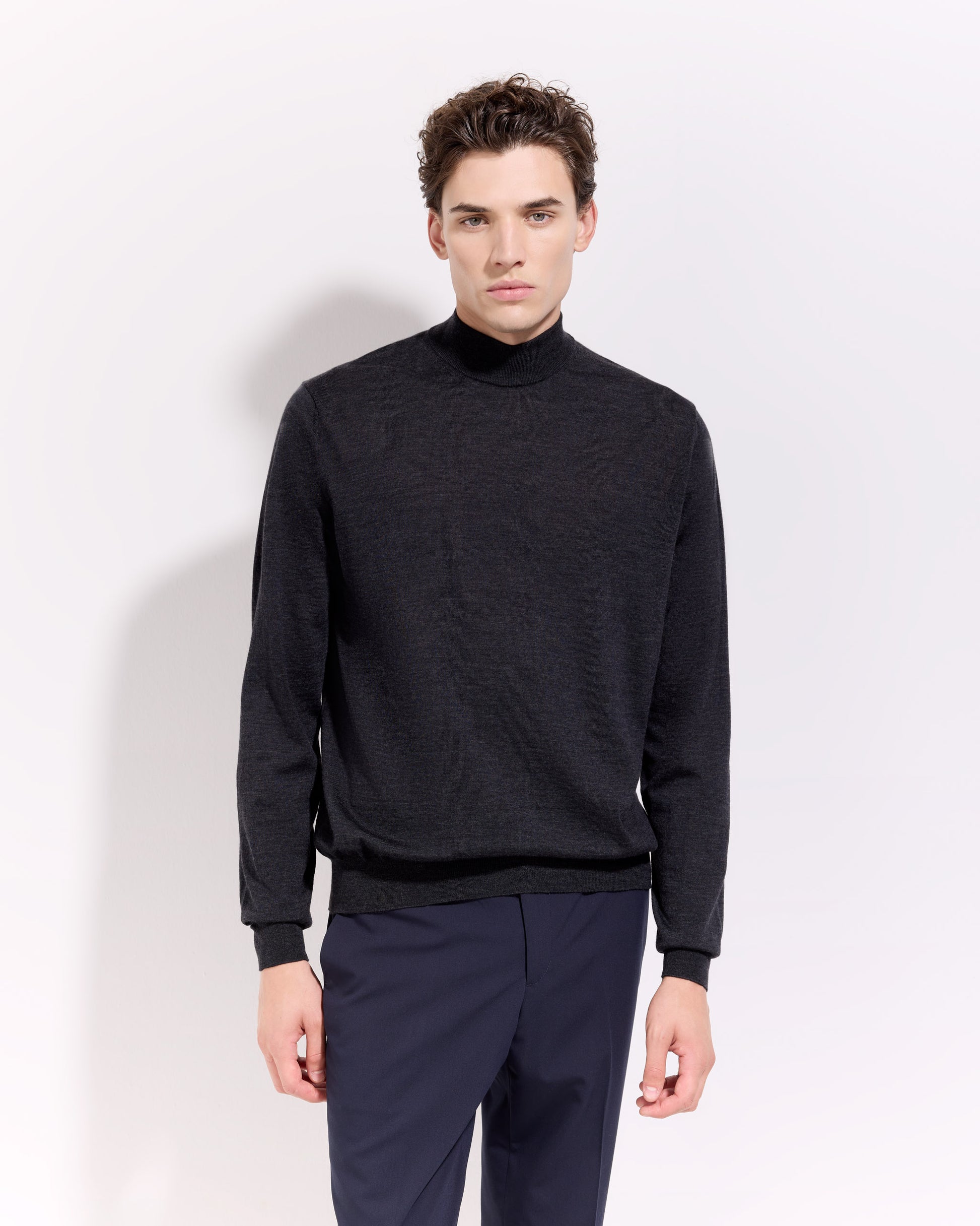 Lupetto royal merino antracite