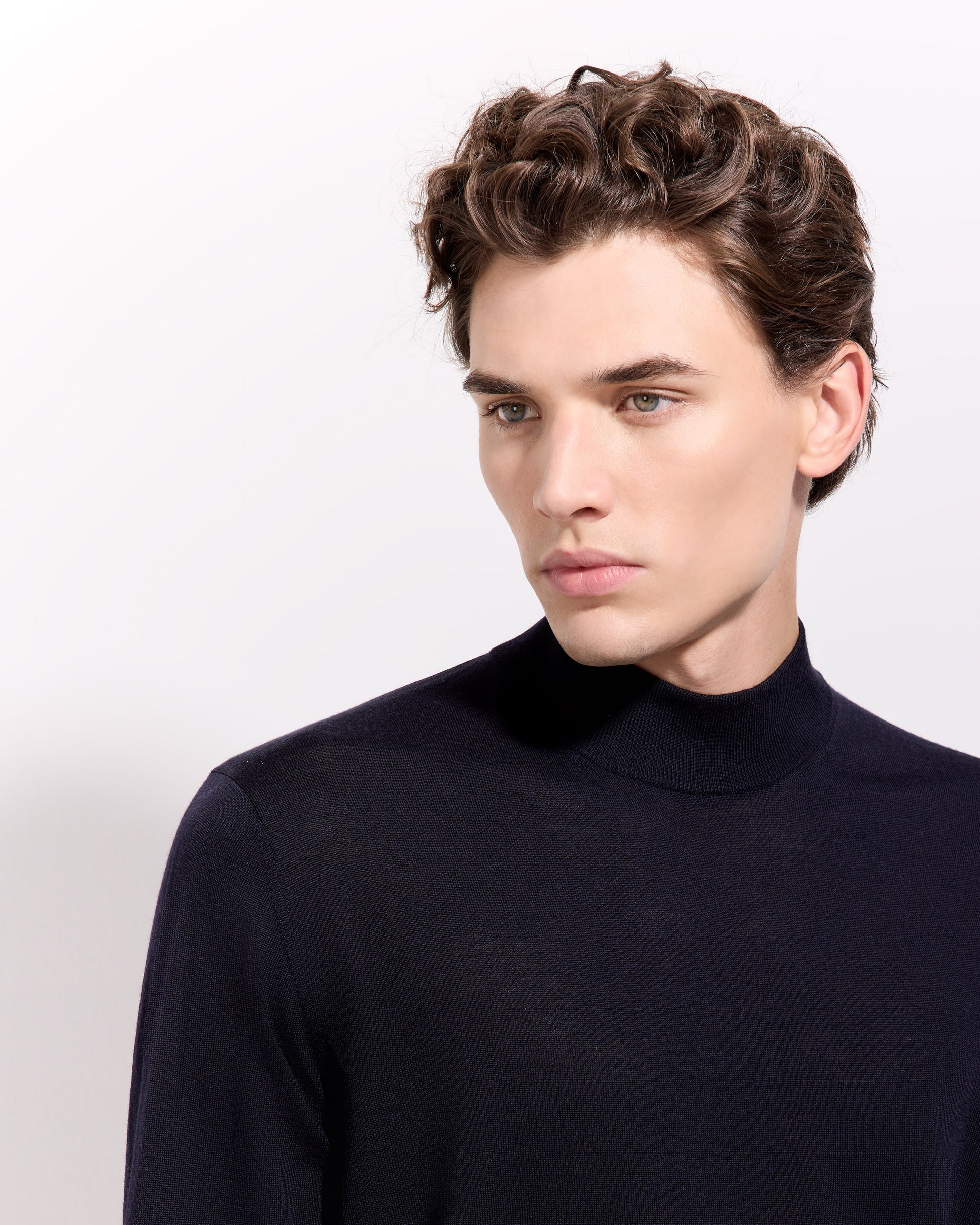 Lupetto royal merino blu navy