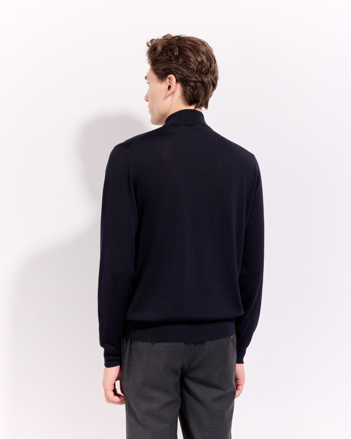 Lupetto royal merino blu navy