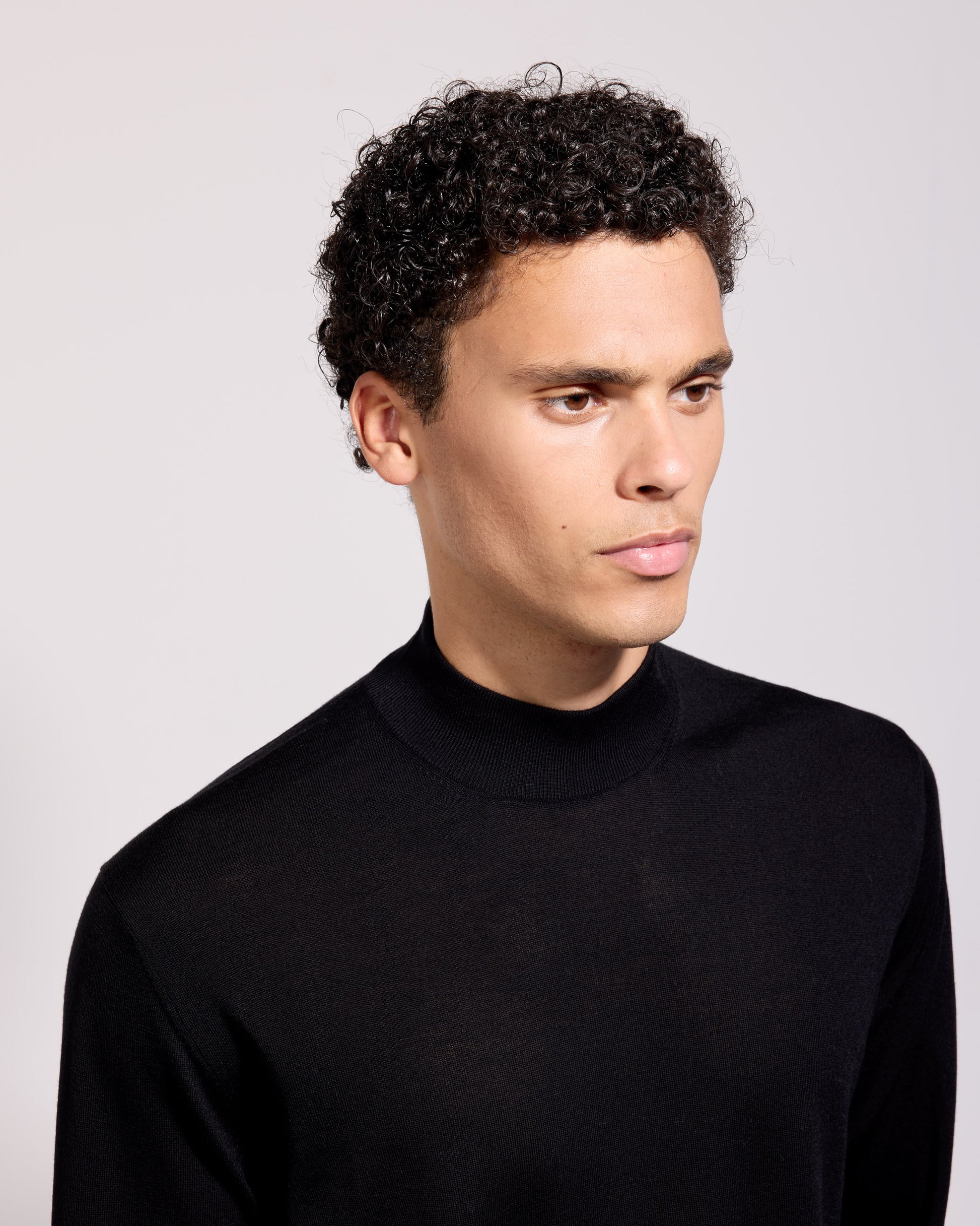 Lupetto royal merino nero