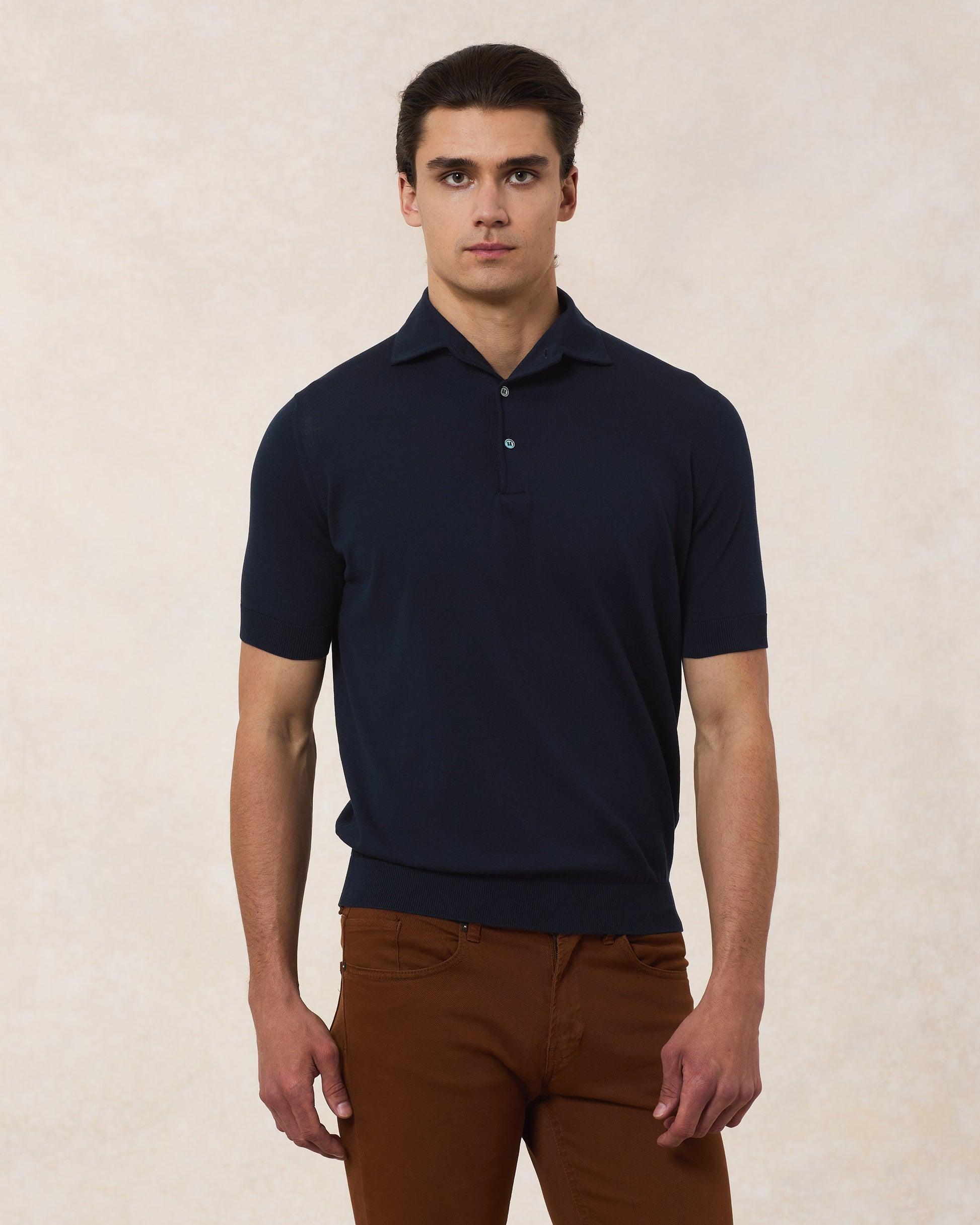 Polo Paramontura Cotone Crepe