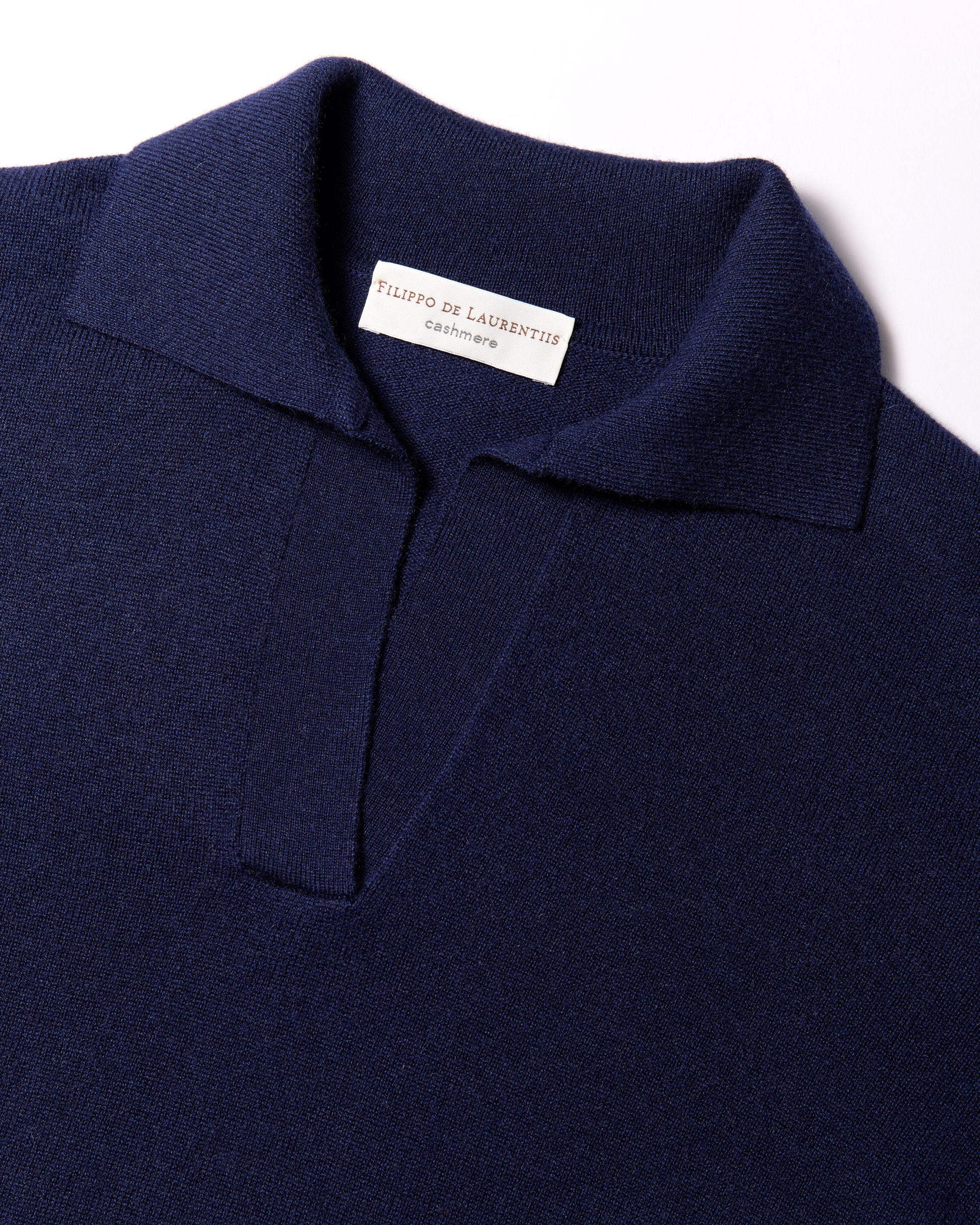 Polo skipper cashmere inchiostro