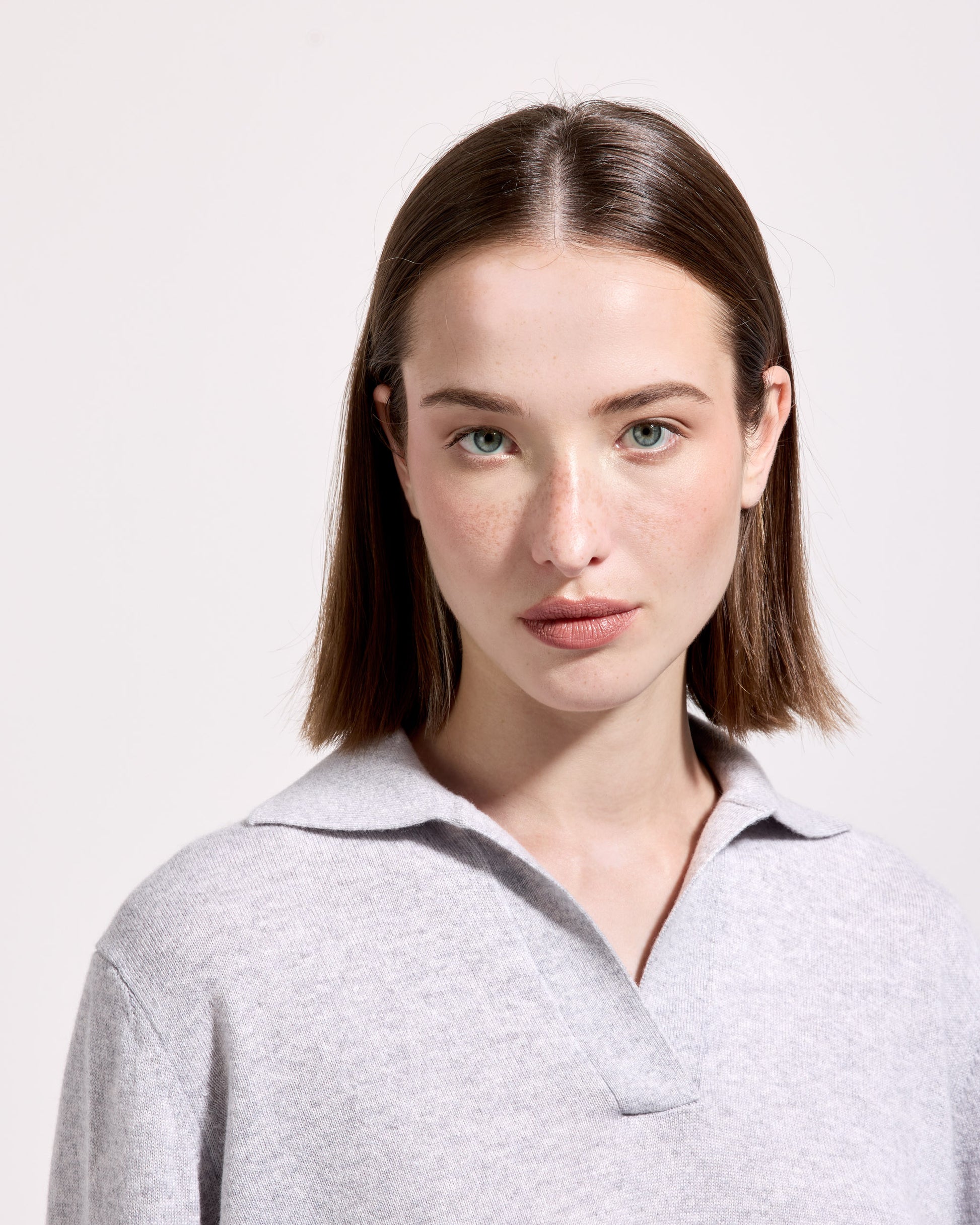 Polo skipper cashmere platino