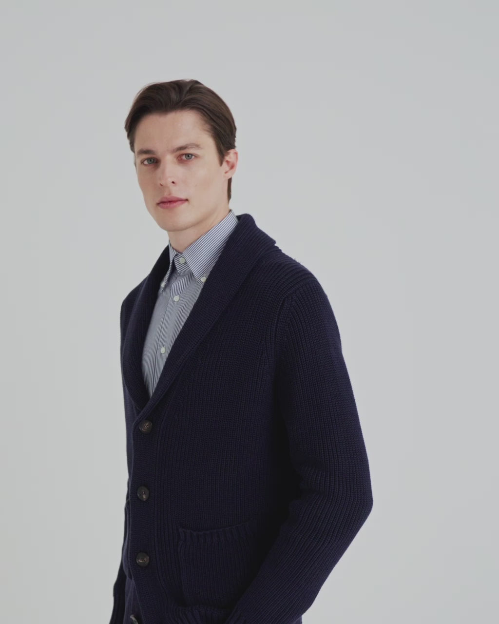 Shawl cardigan