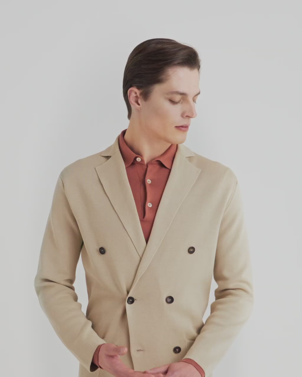 Double-breasted jacket